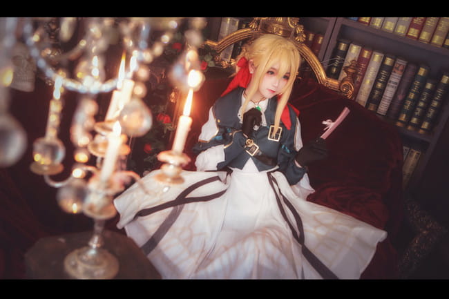 紫罗兰永恒花园 薇尔莉特 cosplay图片