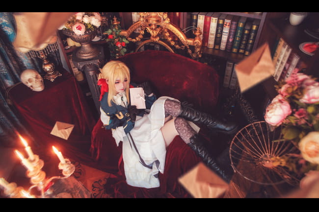 紫罗兰永恒花园 薇尔莉特 cosplay图片