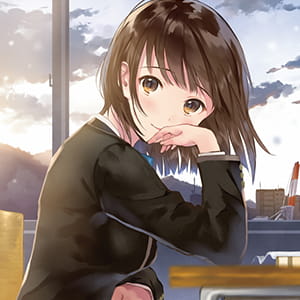 我作为永远的居住者 过去是无限的 二次元头像女生呆萌