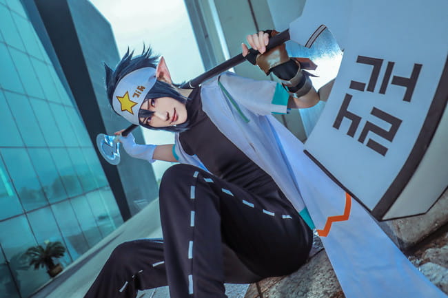 凹凸世界 雷狮x安迷修 cosplay