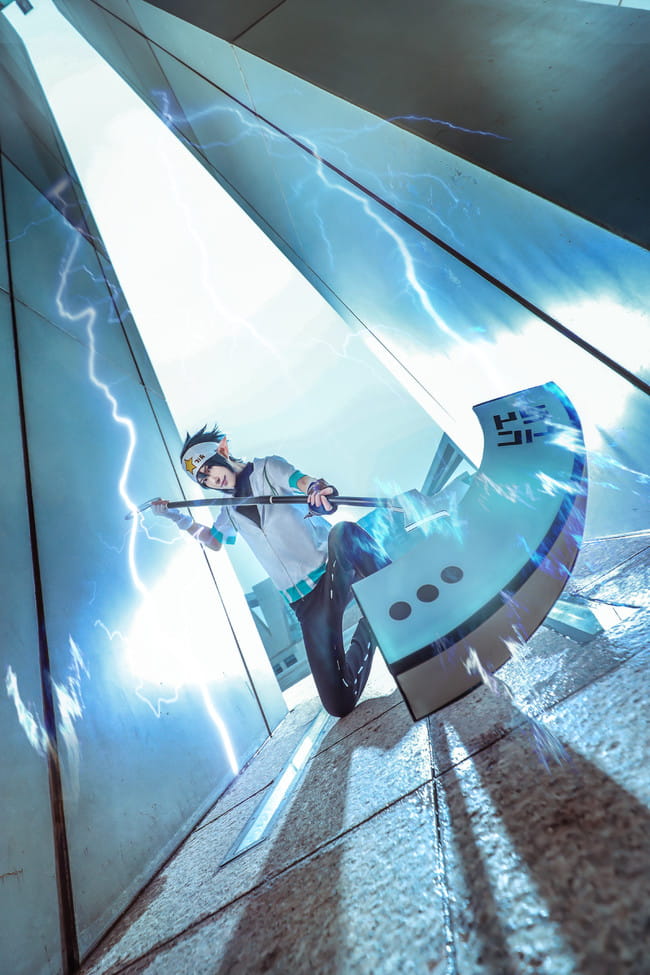 凹凸世界 雷狮x安迷修 cosplay