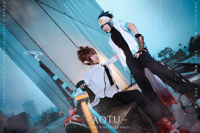 凹凸世界 雷狮x安迷修 cosplay