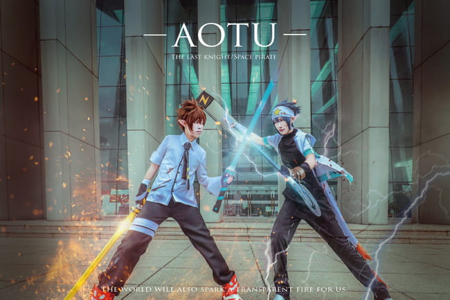 凹凸世界 雷狮x安迷修 cosplay