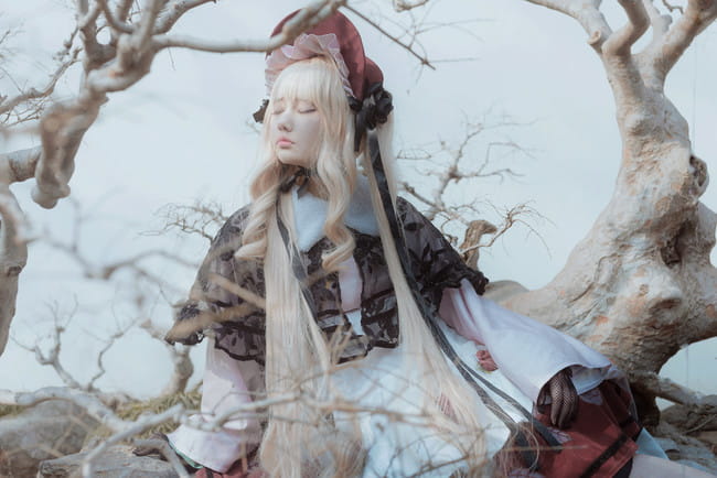 蔷薇少女 真红cosplay