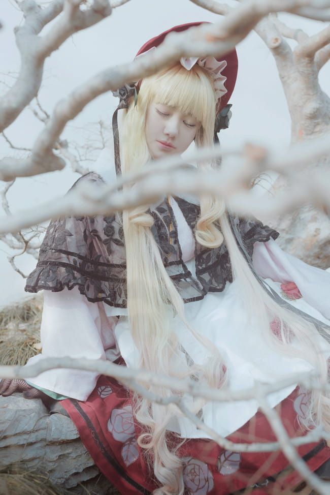 蔷薇少女 真红cosplay