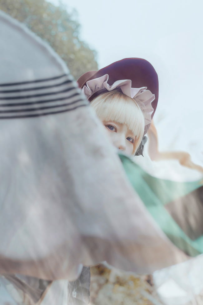 蔷薇少女 真红cosplay