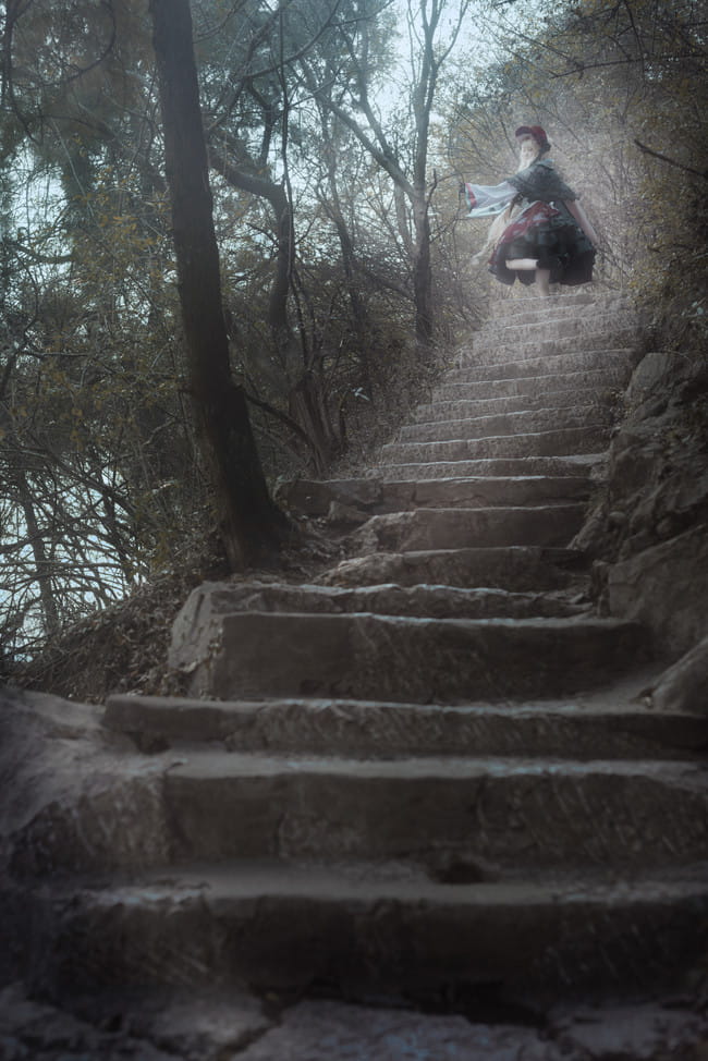 蔷薇少女 真红cosplay