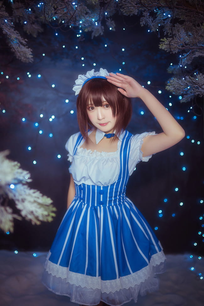 路人女主的养成方法 罗森女仆 cosplay