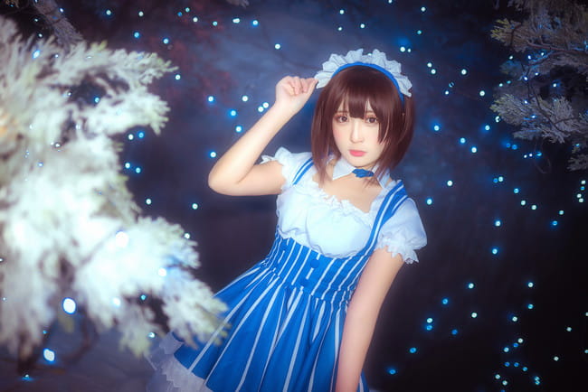 路人女主的养成方法 罗森女仆 cosplay