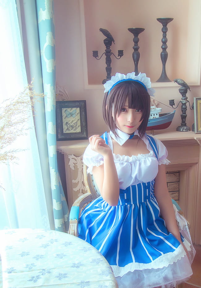 路人女主的养成方法 罗森女仆 cosplay