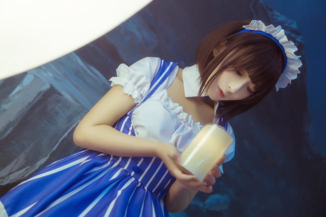 路人女主的养成方法 罗森女仆 cosplay