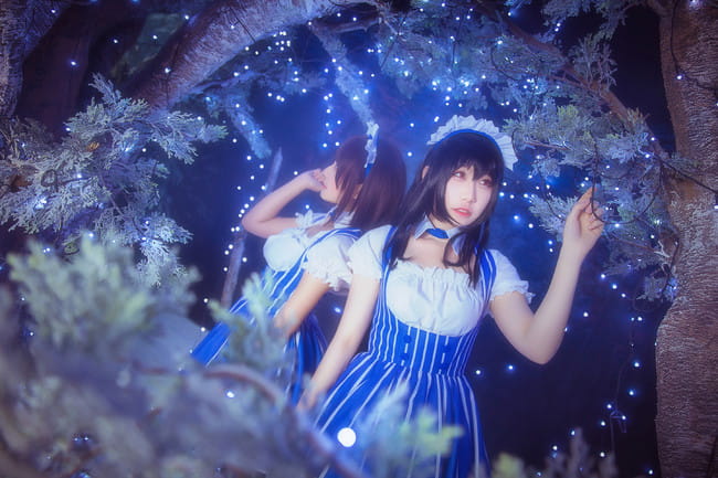 路人女主的养成方法 罗森女仆 cosplay