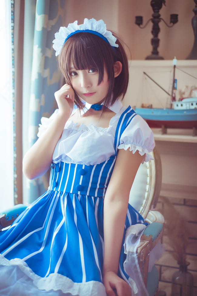 路人女主的养成方法 罗森女仆 cosplay