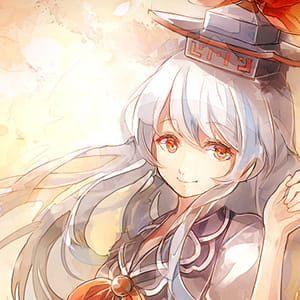 【上白泽慧音】 二次元头像女生呆萌