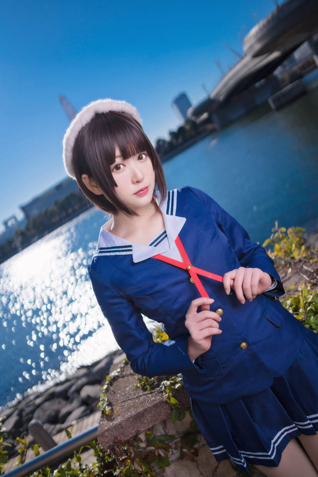 加藤惠校服cosplay