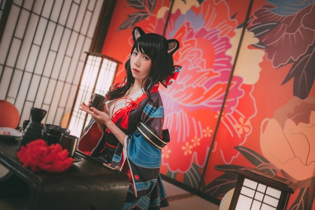 碧蓝航线 扶桑&山城 战列舰姐妹 cosplay