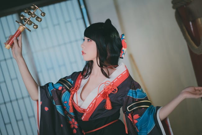 碧蓝航线 扶桑&山城 战列舰姐妹 cosplay