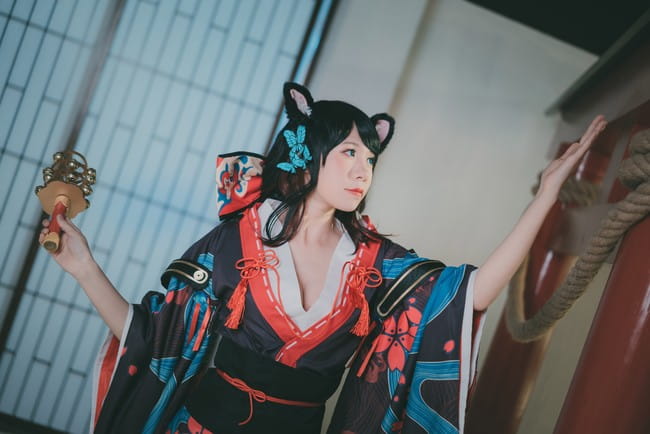 碧蓝航线 扶桑&山城 战列舰姐妹 cosplay