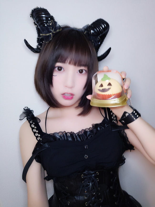 Lolita 不给糖就把你吃掉！小恶魔 cosplay