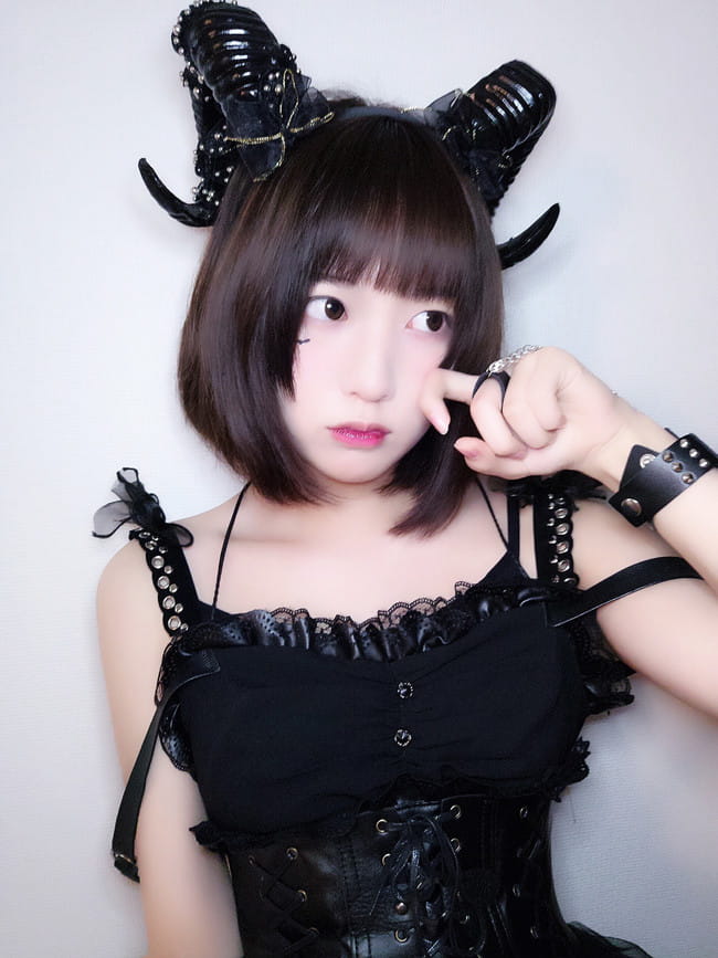 Lolita 不给糖就把你吃掉！小恶魔 cosplay