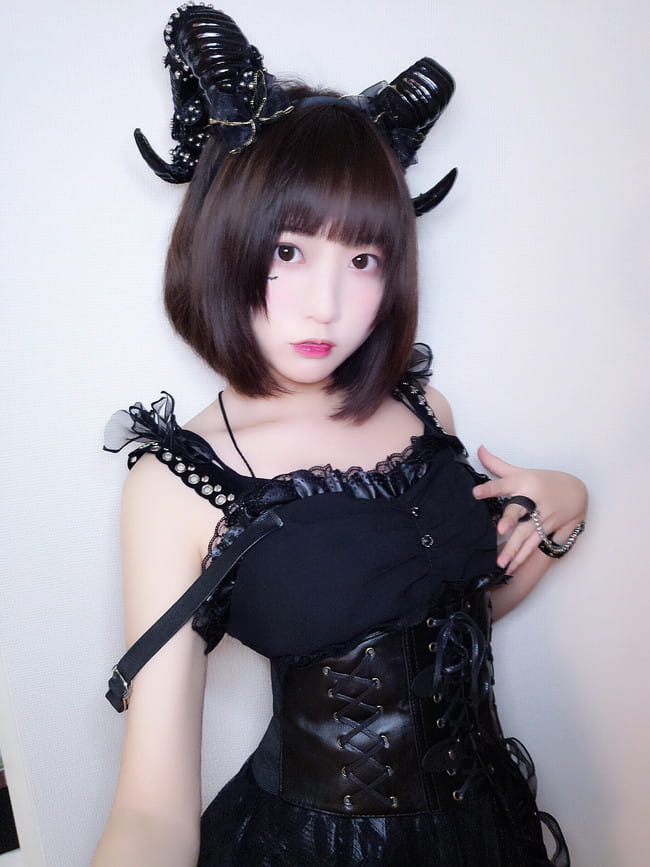 Lolita 不给糖就把你吃掉！小恶魔 cosplay