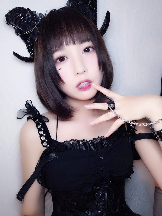 Lolita 不给糖就把你吃掉！小恶魔 cosplay