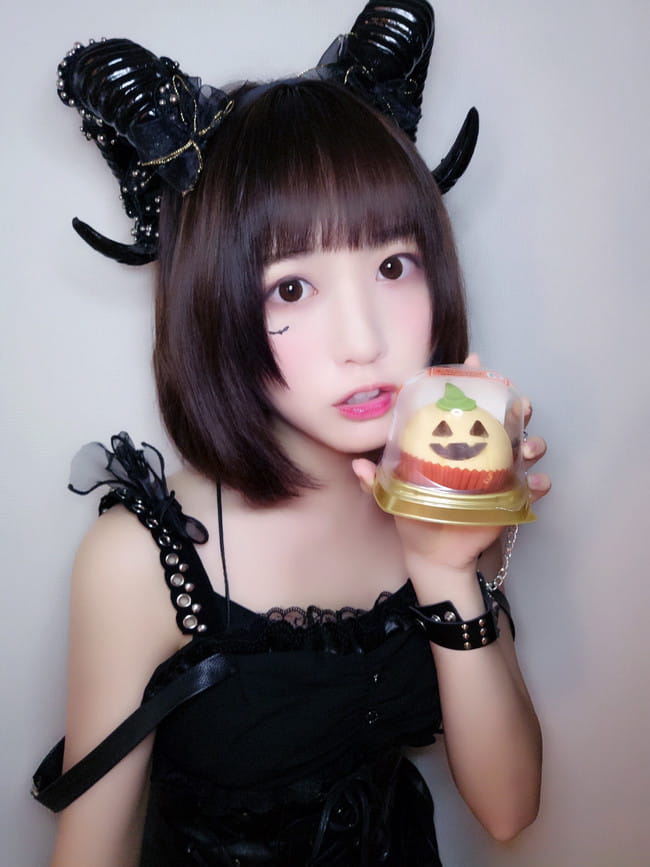 Lolita 不给糖就把你吃掉！小恶魔 cosplay