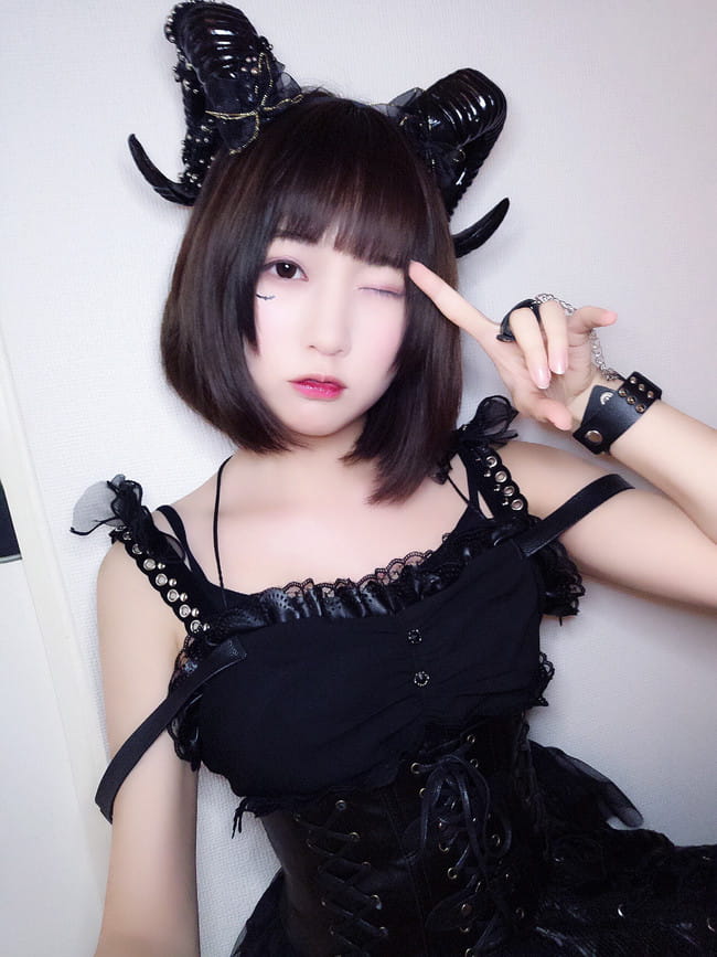 Lolita 不给糖就把你吃掉！小恶魔 cosplay