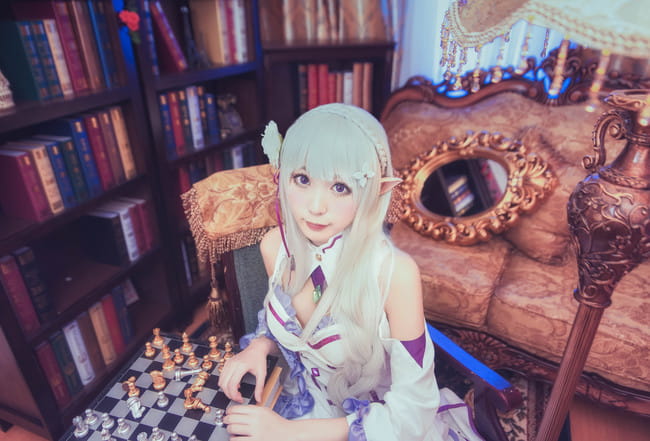 Re:从零开始的异世界生活 艾米莉娅 cosplay
