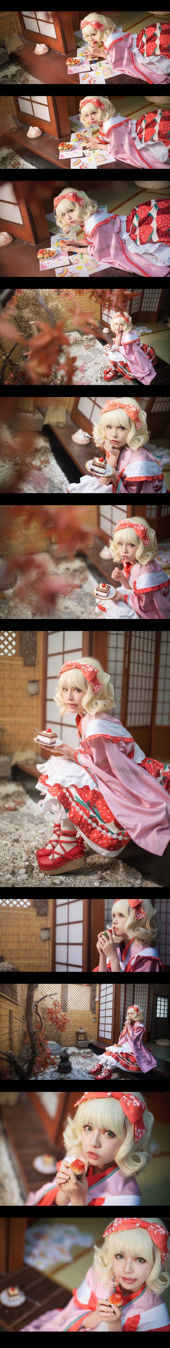 蔷薇少女 大正雏莓cosplay