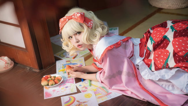 蔷薇少女 大正雏莓cosplay