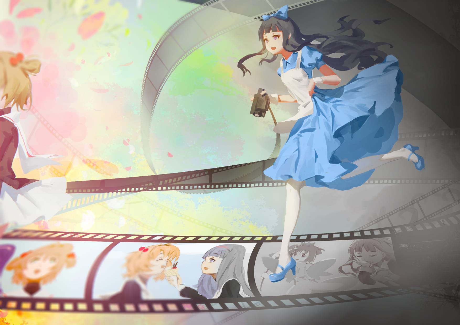 动漫人物特辑 【木之本樱,百变小樱】 电脑壁纸(1)