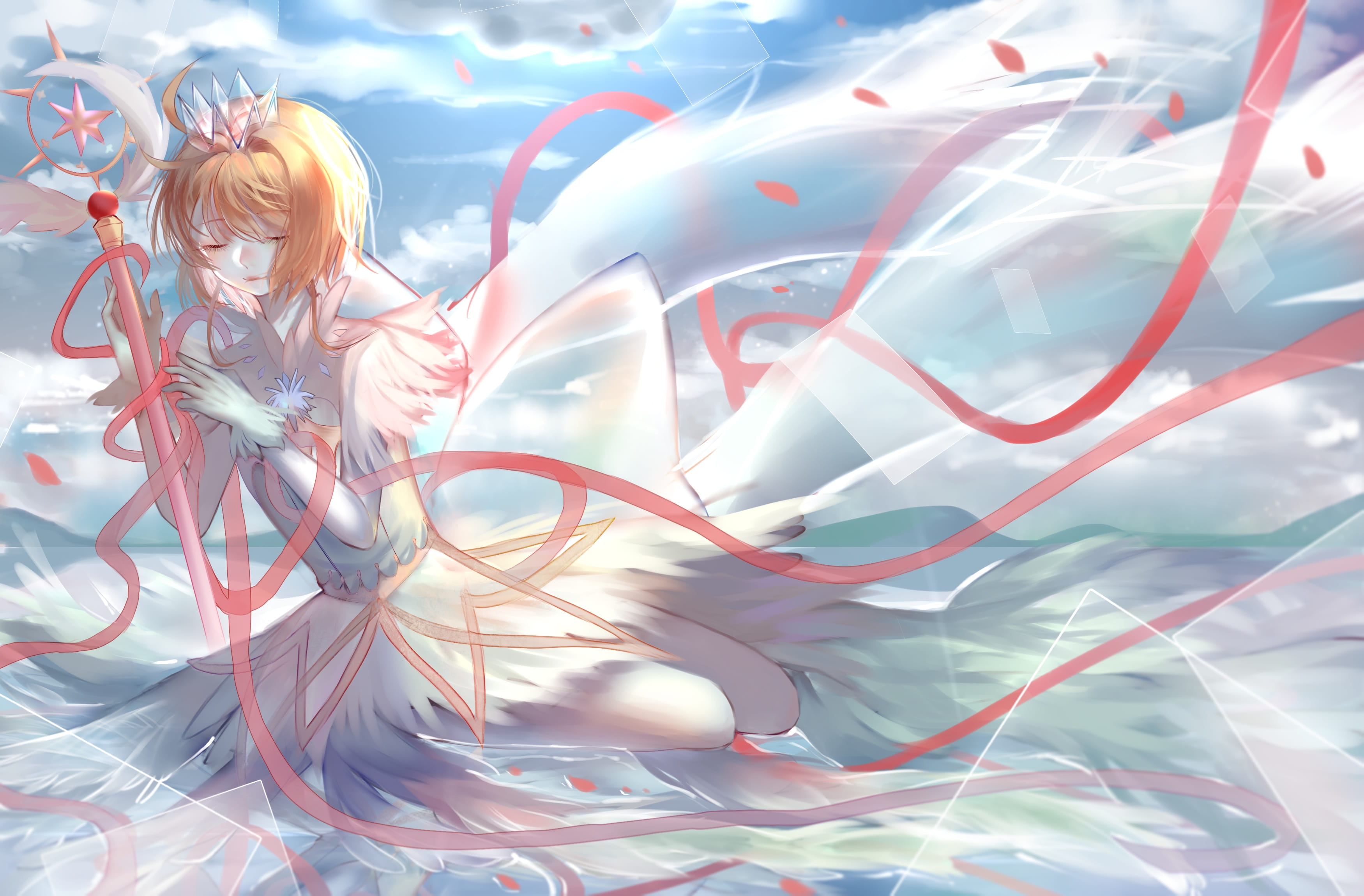 动漫人物特辑 【木之本樱,百变小樱】 电脑壁纸(1)