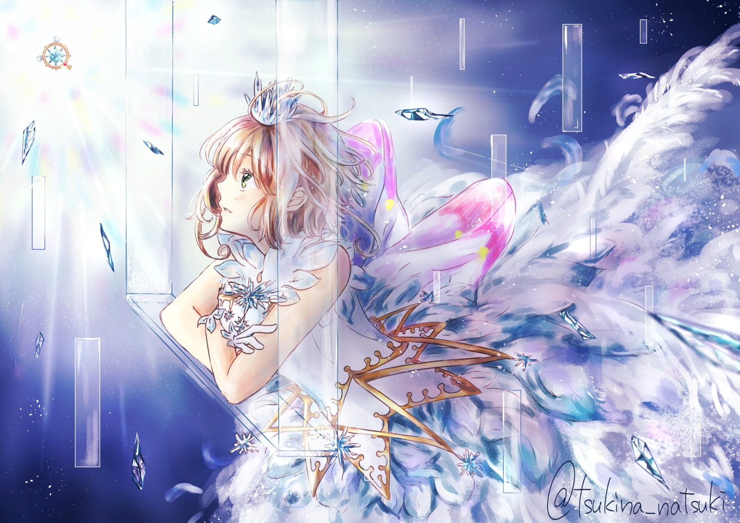 动漫人物特辑 【木之本樱,百变小樱】 电脑壁纸(1)