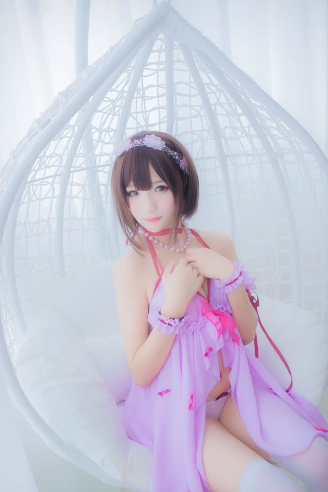 路人女主的养成方法 加藤惠睡衣 cosplay