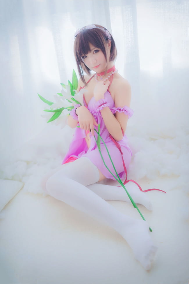 路人女主的养成方法 加藤惠睡衣 cosplay