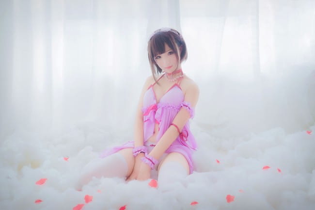 路人女主的养成方法 加藤惠睡衣 cosplay