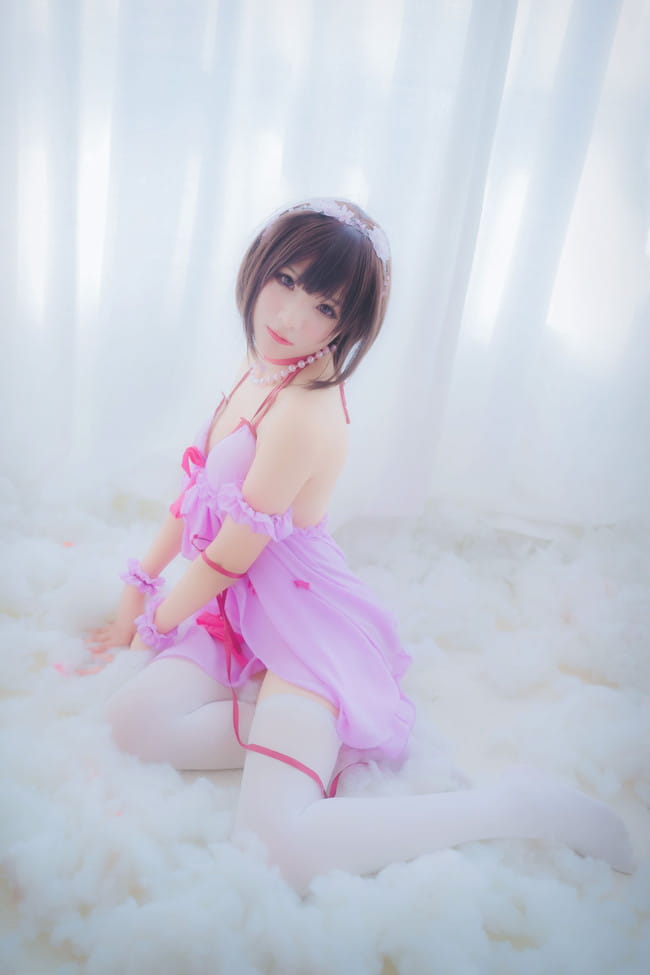 路人女主的养成方法 加藤惠睡衣 cosplay