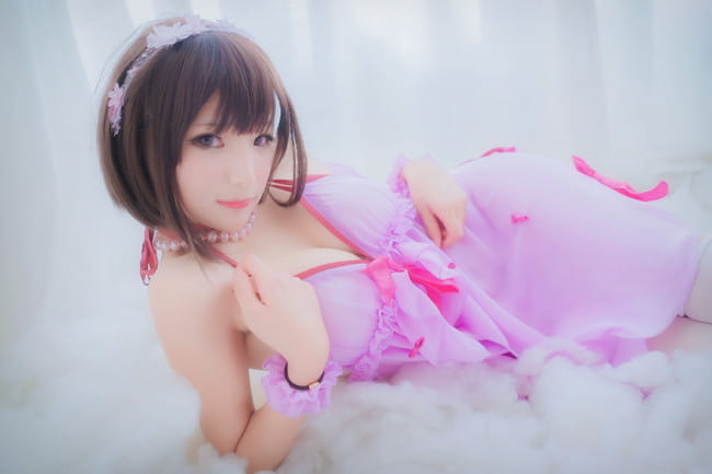 路人女主的养成方法 加藤惠睡衣 cosplay