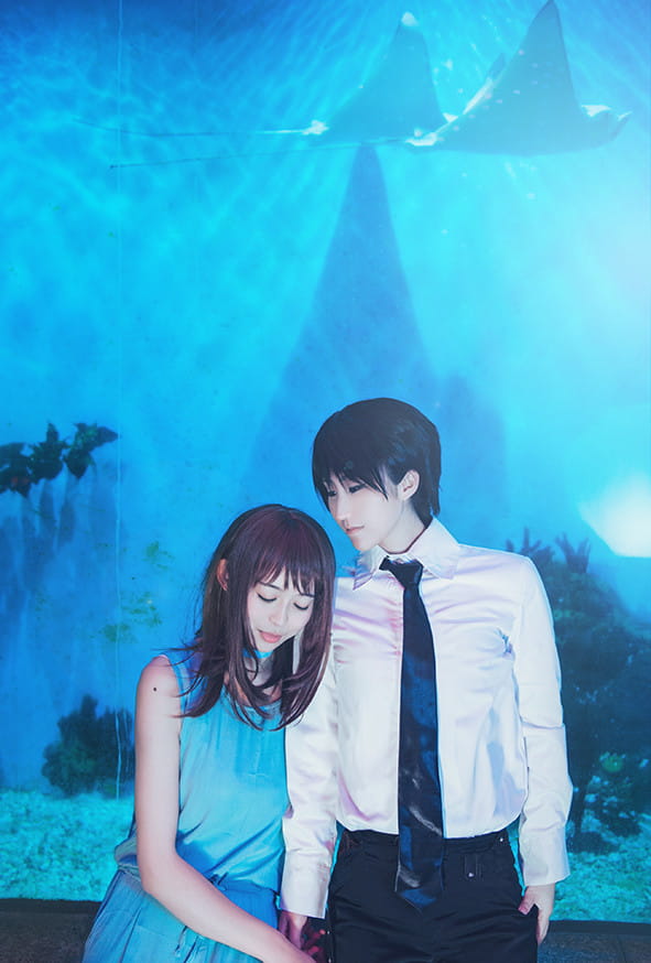 恋与制作人 许墨x女主！ cosplay