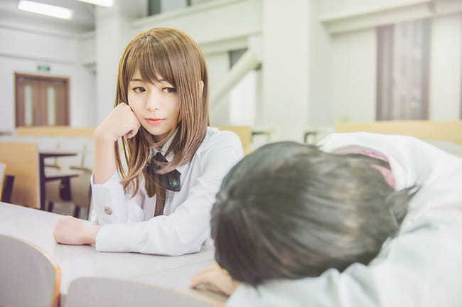 恋与制作人 许墨x女主！ cosplay