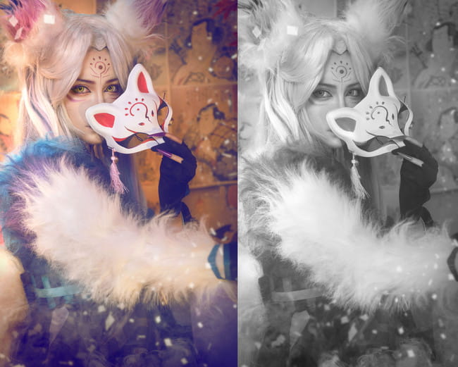 阴阳师 妖狐：爸爸，我是你的二突子呀 cosplay