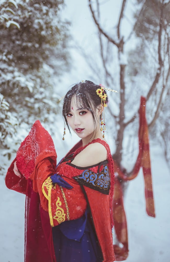 梅须逊雪三分白