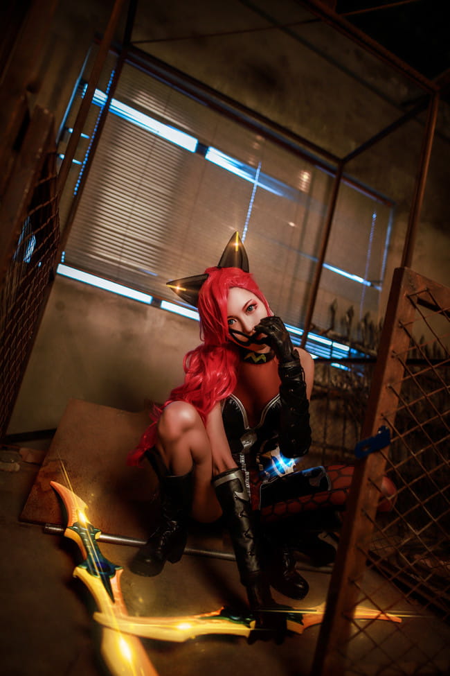 王者荣耀 荆轲暗夜猫娘