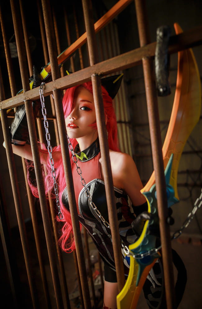 王者荣耀 荆轲暗夜猫娘