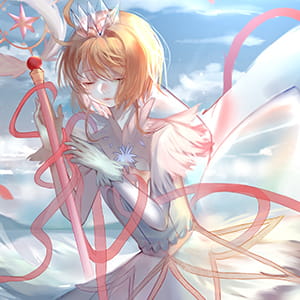 魔卡少女樱【百变小樱】二次元女生头像呆萌