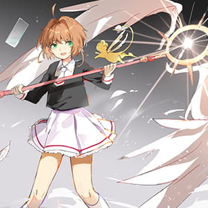 魔卡少女樱【百变小樱】二次元女生头像呆萌