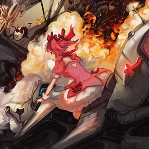 隐藏着黑暗力量的钥匙啊 在我面前显示你真正的力量 二次元动漫头像