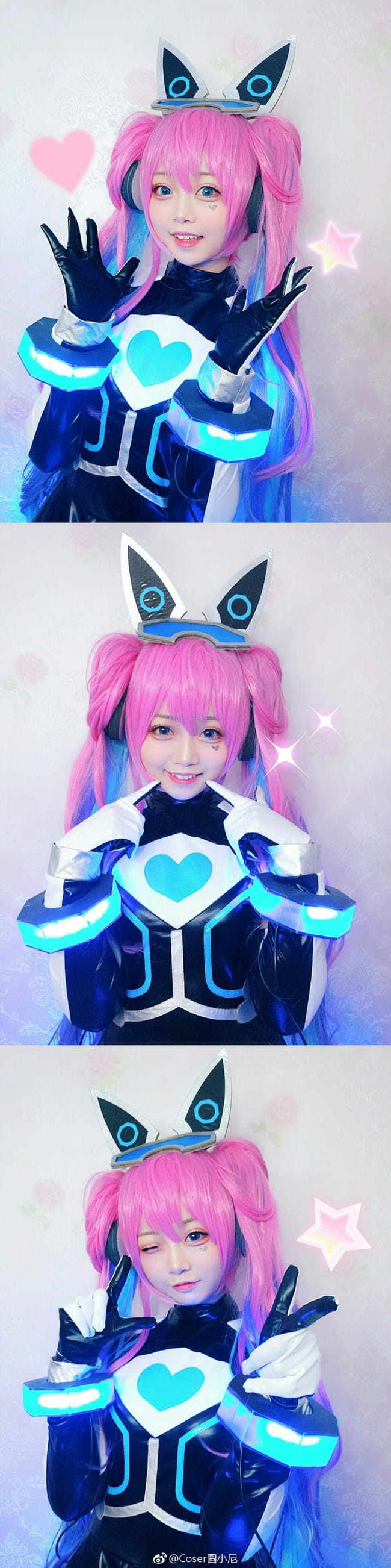 王者荣耀 安琪拉少女黑客 cosplay
