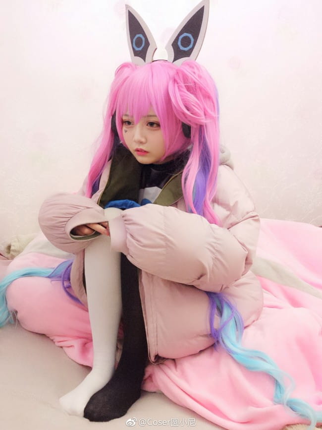 王者荣耀 安琪拉少女黑客 cosplay